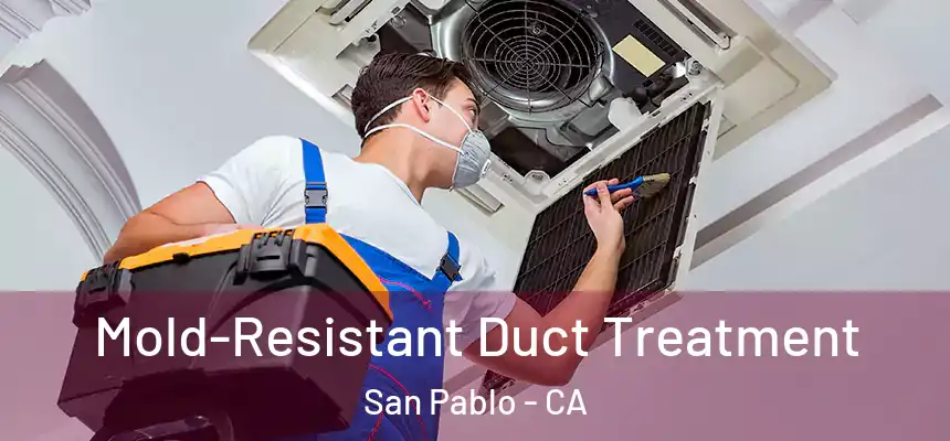 Mold-Resistant Duct Treatment San Pablo - CA
